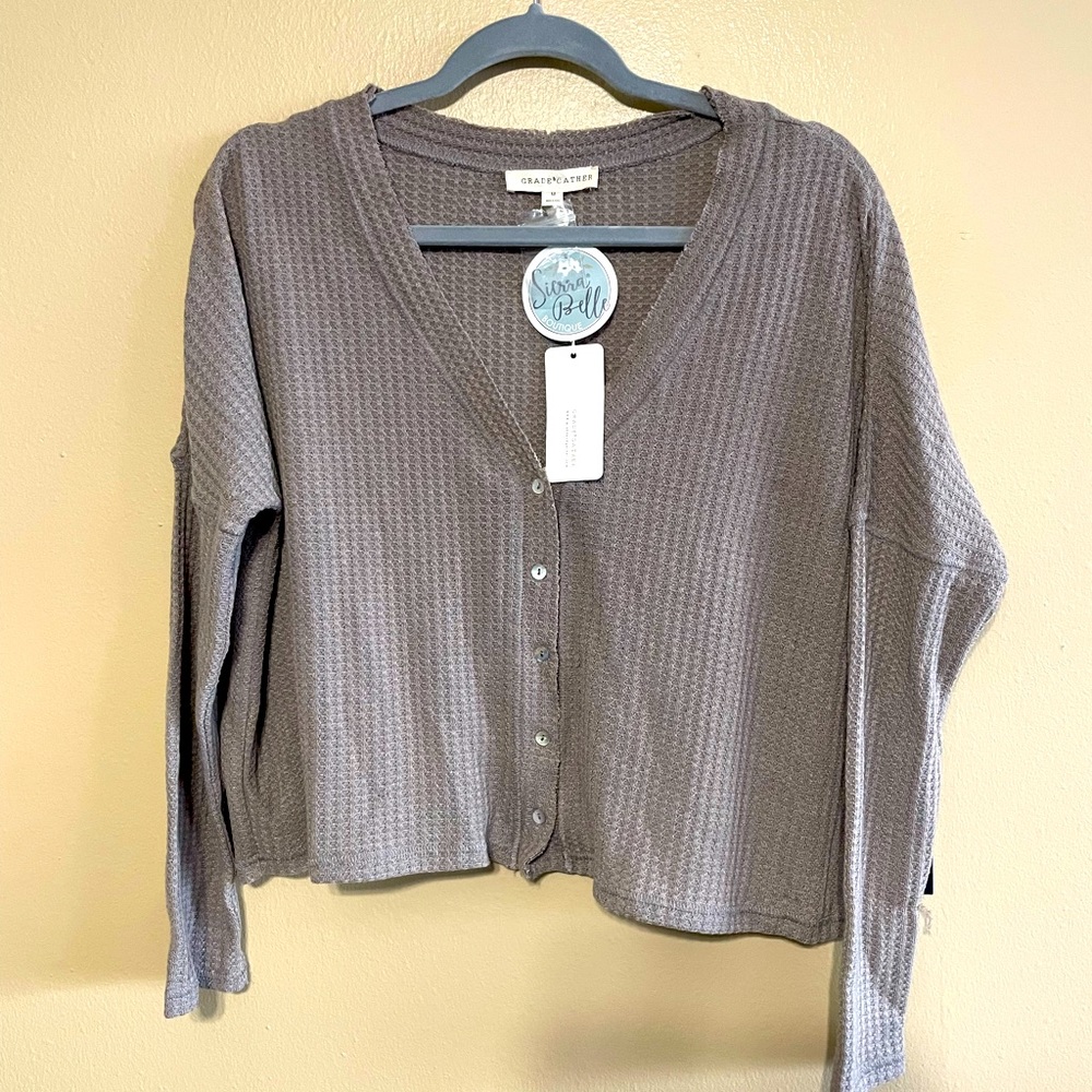 Cropped sweater